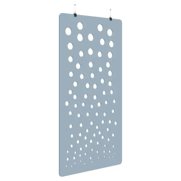 Sonic Acoustic Hanging Panel - Bubble Pattern (Blue)