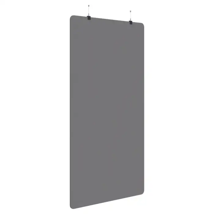 Sonic Hanging Acoustic Panel - Plain Pattern in Grey