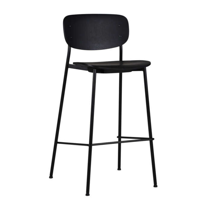 View of Latham Barstool - Tall (Black)